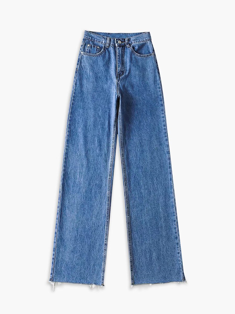 Denim Straight Leg Jeans - Image 12