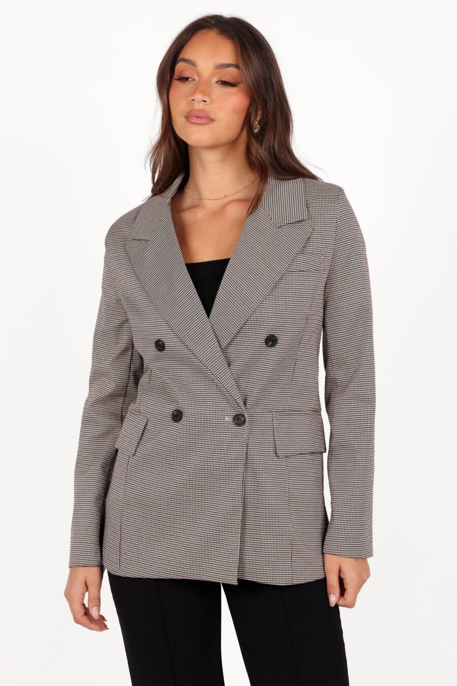 Blazer - Brown/Cream - Image 5