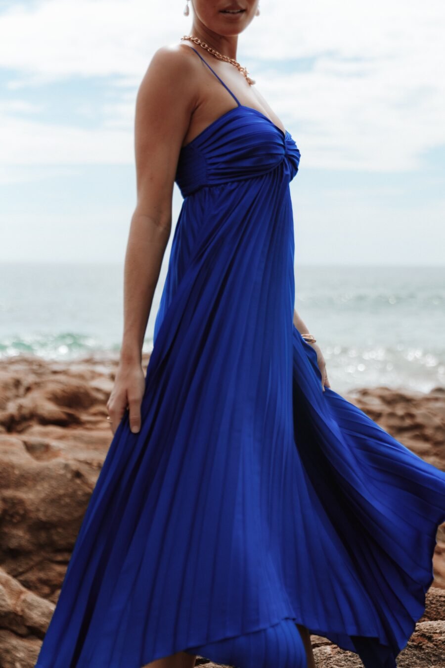 Dress - Royal Blue - Image 3