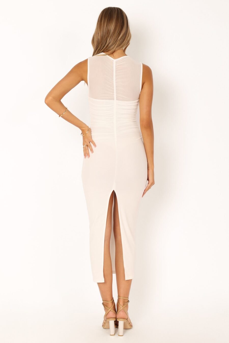 Midi Dress - White - Image 7