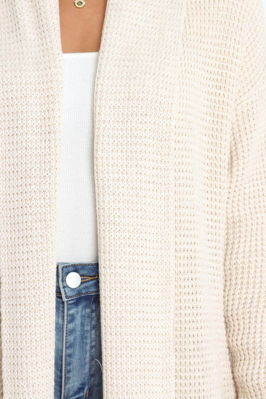 Cardigan - Cream - Image 7