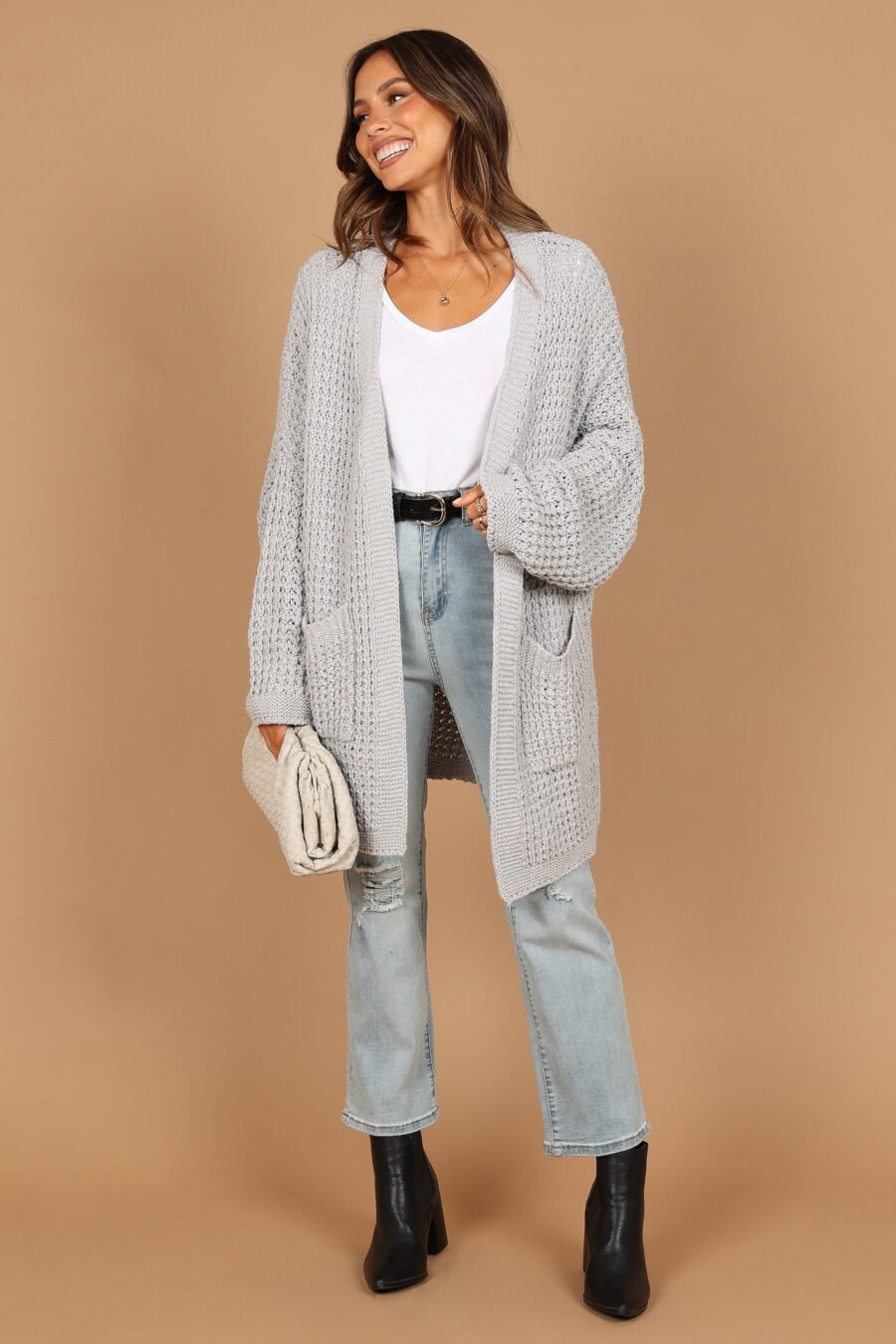 Cardigan - Grey - Image 8