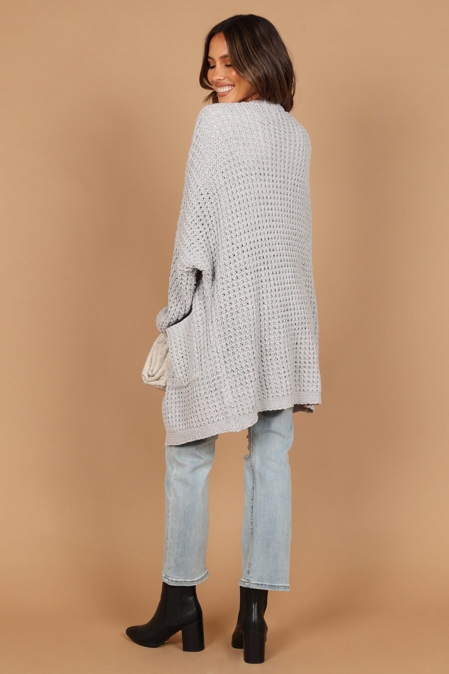 Cardigan - Grey - Image 2